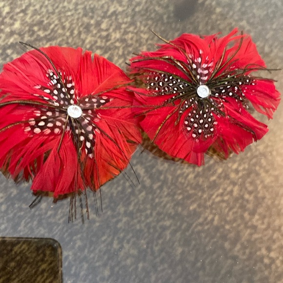 Accessories - Set of 2 flower hair clips